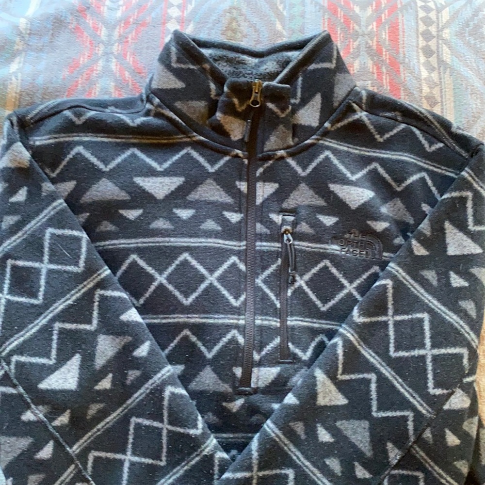 TNF Gordon Lyons Fleece Sweater Pullover 1/2 zip